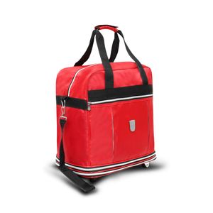Maletín de mano expandible McCarthy rojo 24” expandible-24
