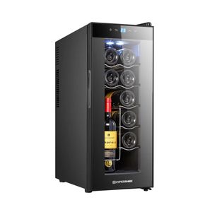 Cava enfriadora de vinos Hypermark deluxe wine 12 botellas negro