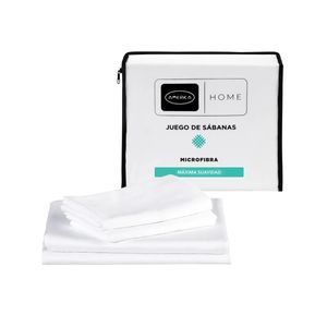 Juego de sábanas America Home microfibra tamaño matrimonial
