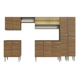 Cocina integral Madesa 293cm marron emilly 03