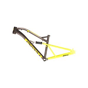 Cuadro para bicicleta Veloci mtb r29 gris con suspensión naukas