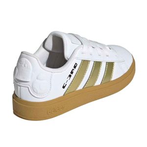 Tenis casual Adidas blanco para niña IH1132