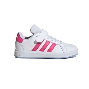 Tenis casual Adidas blanco para niña JI0975