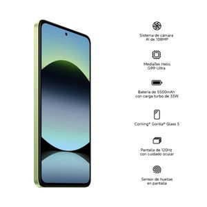 Smartphone Xiaomi redmi note 14 verde 24117rn76l 256