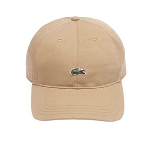 Gorra Lacoste para caballero beige rk0491-02s