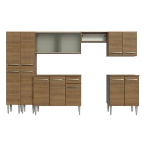Cocina integral Madesa 293cm marron emilly 04