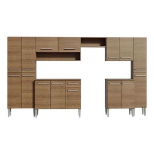 Cocina integral Madesa 325cm emilly marron joy 01