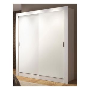 Closet Madesa 2 puertas 4 cajones blanco dallas plus