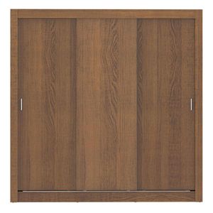 Closet Madesa 3 puertas marron doble monaco