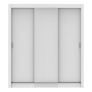 Closet Madesa lyon plus 3 puertas 4 cajones blanco lyon plus