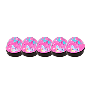 Paquete de 5 cascos protección infantil para bicicleta Veloci rodada 12 corazones
