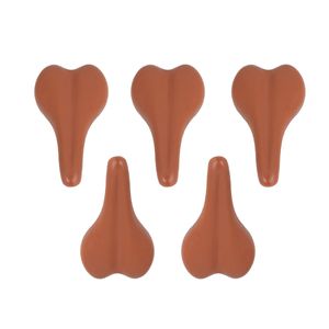 Paquete de 5 asientos para bicicleta Veloci café
