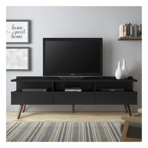 Mueble para TV Madesa hasta 65'' negro londres