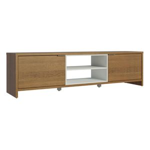 Mueble para TV Madesa hasta 75" marrón blanco metz