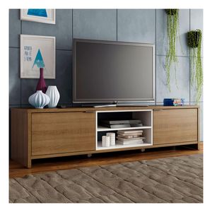 Mueble para TV Madesa hasta 75" marrón blanco metz