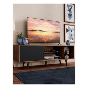 Mueble para TV Madesa hasta 65" con patas marrón negro dubai