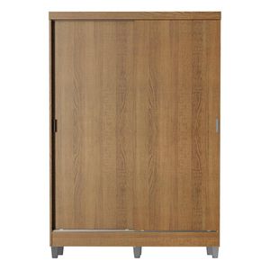 Clóset Madesa 2 puertas corredizas con pies marron luke