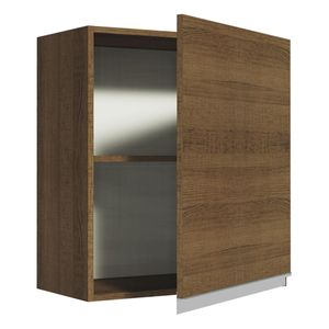 Gabinete superior Madesa 60cm 1 puerta marron glamy
