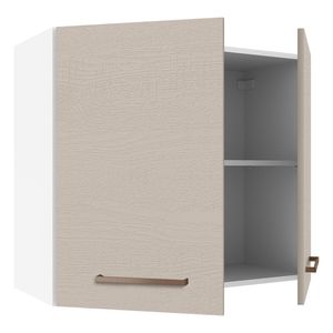 Gabinete superior Madesa 80cm 2 puertas blanco crema agata