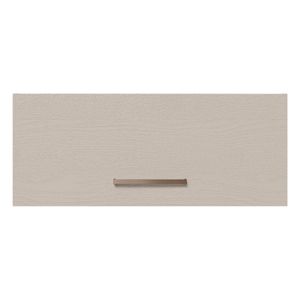 Gabinete superior 80cm 1 puerta abatible marron crema agata