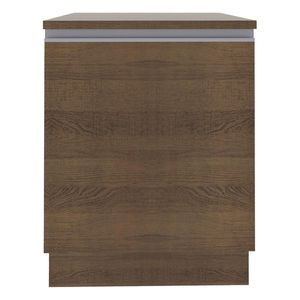Gabinete bajo Madesa 60cm 1 puerta glamy marron