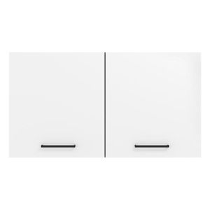 Gabinete superior Madesa 120cm 2 puertas blanco agata