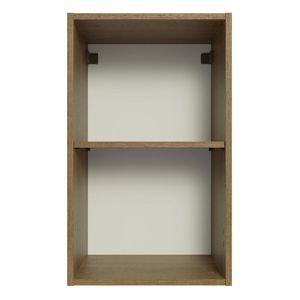 Gabinete superior Madesa 40cm con 2 nichos abiertos marrón