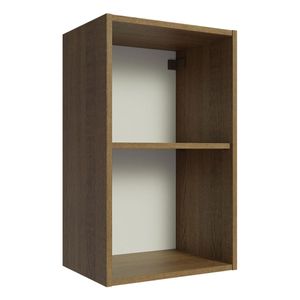 Gabinete superior Madesa 40cm con 2 nichos abiertos marrón
