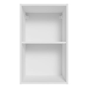 Gabinete superior 2 nichos abiertos Madesa 40cm Blanco