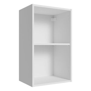 Gabinete superior 2 nichos abiertos Madesa 40cm Blanco
