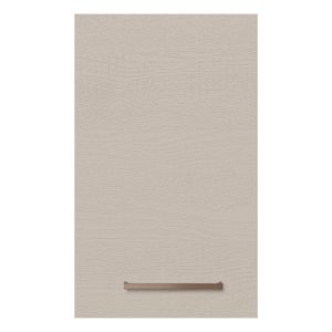 Gabinete superior Madesa 40cm 1 puerta marron crema agata