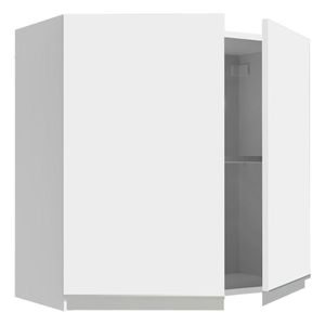 Gabinete superior Madesa 70cm 2 puertas blanco glamy