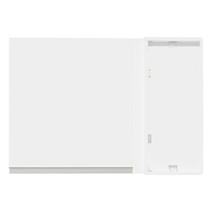 Gabinete superior de esquina Madesa 1 puerta blanco glamy