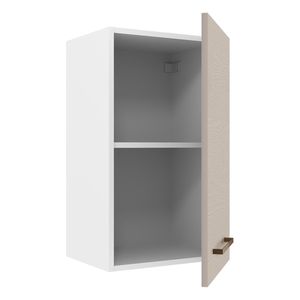 Gabinete superior Madesa 40cm 1 puerta blanco crema agata