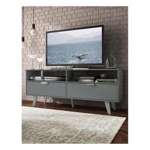 Mueble para TV Madesa hasta 55" con 2 puertas gris oslo