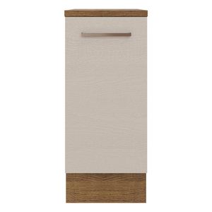 Gabinete bajo Madesa 35cm 1 puerta marron crema agata