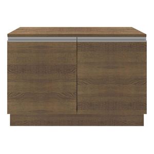 Gabinete para fregadero Madesa 120cm 2 puertas con tablero marrón glamy