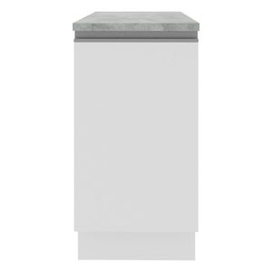 Gabinete bajo Madesa 1 puerta 40 cm blanco glamy