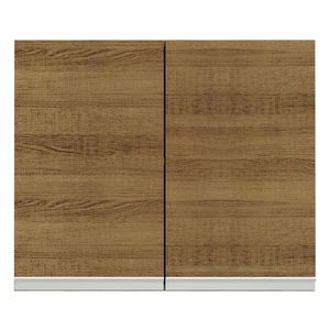 Gabinete superior Madesa 80cm 2 puertas marron glamy
