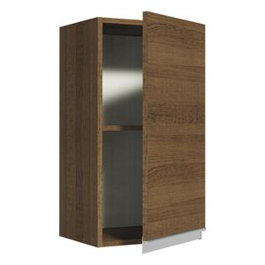 Gabinete superior Madesa 35cm 1 puerta glamy marron