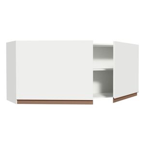 Gabinete superior Madesa 120 x 50 cm 2 puertas blanco reims