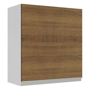 Gabinete superior Madesa 60cm 1 puerta blanco marron glamy