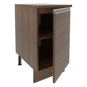 Gabinete bajo Madesa 40cm 1 puerta marron glamy