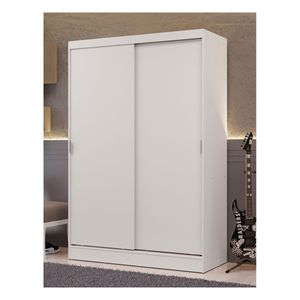Closet Madesa  2 puertas corredizas blanco luke