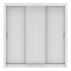Clóset Madesa 3 puertas corredizas blanco monaco