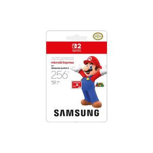 Memoria micro sd Nintendo 256 GB rojo beeasd01b