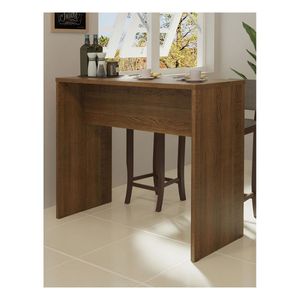 Barra de cocina Madesa 115cm lux, glamy y agata marron