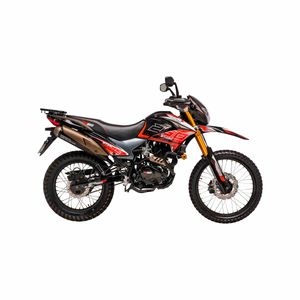 Motocicleta doble propósito BDS negro/rojo stark 250 CC 2025