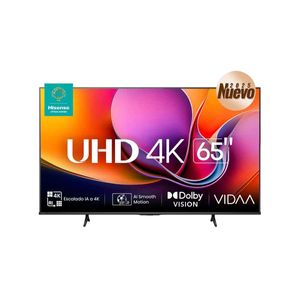Pantalla Hisense smart tv 65p negro 65a65nv