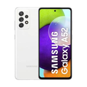 Smartphone Samsung galaxy a52 de 128GB blanco reacondicionado grado a